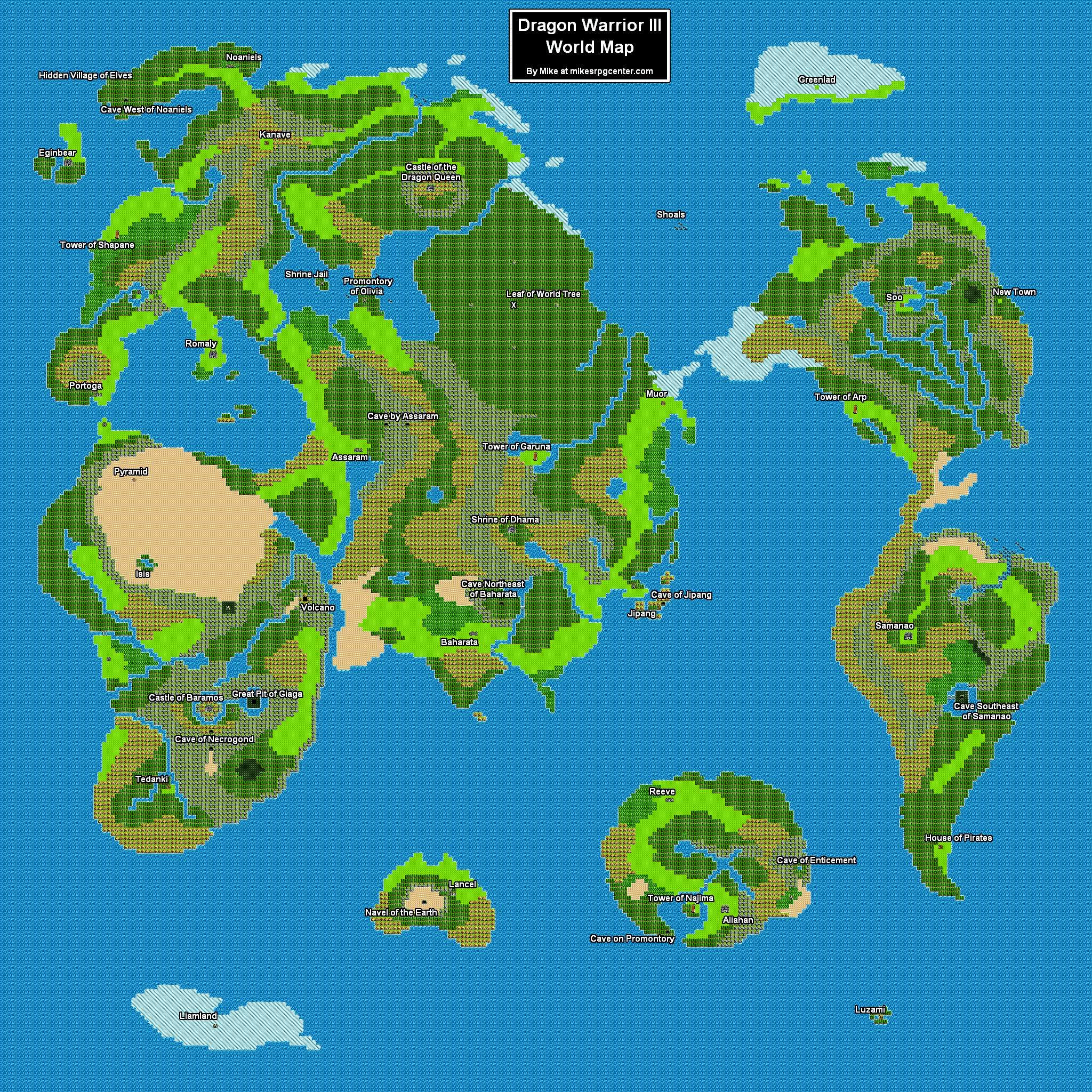 Mike's RPG Center - Dragon Warrior III
